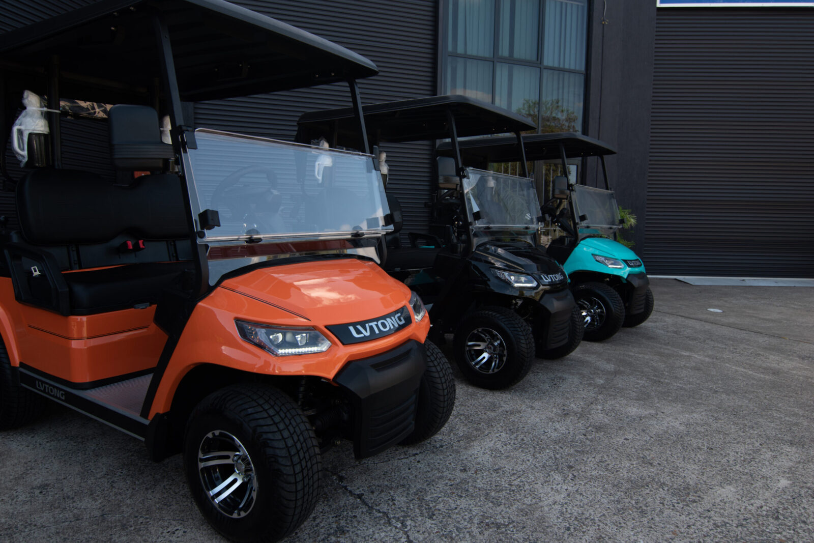 6 seater golf cart Australia lifestyle property comparison with 4 seater option for family and guest use